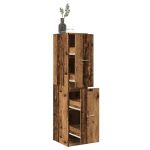 Dulap de farmacie, lemn vechi, 30x41x144,5 cm, lemn prelucrat GartenMobel Dekor