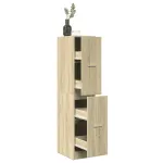 Dulap de farmacie, stejar sonoma, 30x41x144,5 cm lemn prelucrat GartenMobel Dekor