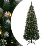 Brad de Crăciun artificial 150 LED-uri 120 cm GartenMobel Dekor