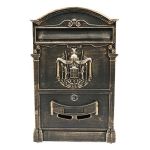 Cutie postala, auriu antic, 26x9x41 cm GartenVIP DiyLine