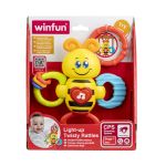 WINFUN ZORNAITOARE ALBINUTA CU SUNETE SI LUMINI SuperHeroes ToysZone