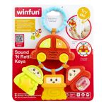 WINFUN ZORNAITOARE MASINUTA CU 3 CHEI SuperHeroes ToysZone
