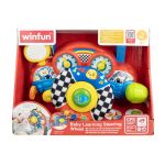 WINFUN VOLAN MUZICAL PENTRU BEBELUSI SuperHeroes ToysZone
