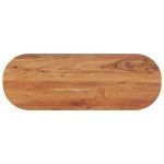 Blat de masă oval, 110x40x3,8 cm, lemn masiv de acacia GartenMobel Dekor