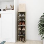 Pantofar, stejar sonoma, 27,5x27x102 cm, lemn prelucrat GartenMobel Dekor