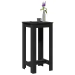 Masă bar, negru, 51x50x103,5 cm, lemn prelucrat GartenMobel Dekor