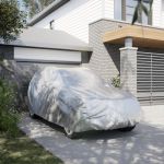 Husă auto SUV, curele cu cataramă, complet, argintiu M PEVA GartenMobel Dekor