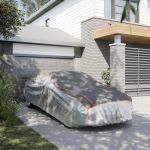 Husă auto de Sedan protecție grindină complet, gri/argintiu XXL GartenMobel Dekor
