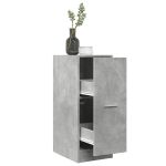 Dulap de farmacie, gri beton, 30x41x77,5 cm, lemn prelucrat GartenMobel Dekor
