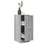 Dulap de farmacie, sonoma gri, 30x41x77,5 cm, lemn prelucrat GartenMobel Dekor