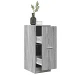 Dulap de farmacie, sonoma gri, 30x41x77,5 cm, lemn prelucrat GartenMobel Dekor