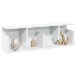 Dulap de perete, alb, 100x20x30 cm, lemn prelucrat GartenMobel Dekor