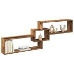 Dulap de perete, lemn vechi, 158x18x53 cm, lemn prelucrat GartenMobel Dekor