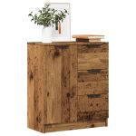 Dulap, lemn învechit, 60x30x70 cm, lemn prelucrat GartenMobel Dekor