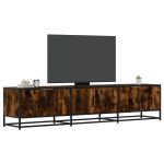Comodă TV, stejar fumuriu, 180x35x41 cm, lemn prelucrat GartenMobel Dekor