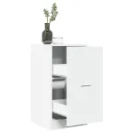 Dulap de farmacie, alb, 40x41x77,5 cm, lemn prelucrat GartenMobel Dekor