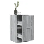 Dulap de farmacie, sonoma gri, 40x41x77,5 cm, lemn prelucrat GartenMobel Dekor