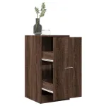 Dulap de farmacie, stejar maro, 40x41x77,5 cm, lemn prelucrat GartenMobel Dekor