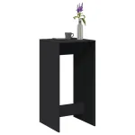 Masă bar, negru, 51x50x103,5 cm, lemn prelucrat GartenMobel Dekor