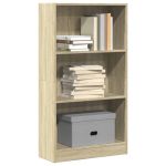 Bibliotecă, stejar sonoma, 60x24x109 cm, lemn prelucrat GartenMobel Dekor
