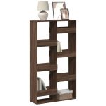Bibliotecă, stejar maro, 100x33x175 cm, lemn prelucrat GartenMobel Dekor