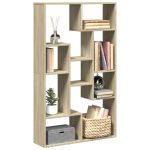 Bibliotecă, stejar sonoma, 72x20x120 cm, lemn prelucrat GartenMobel Dekor