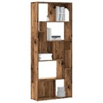 Bibliotecă, lemn vechi, 67x24x161 cm, lemn prelucrat GartenMobel Dekor