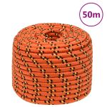 Frânghie de barcă, portocaliu, 14 mm, 50 m, polipropilenă GartenMobel Dekor