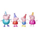 PEPPA PIG SET FIGURINE PETRECERE IN FAMILIA PIG SuperHeroes ToysZone