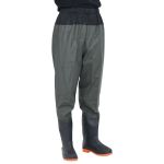 Pantaloni cu talie înaltă cu cizme, verde închis, mărimea 40 GartenMobel Dekor