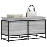 Cutie depozitare gri sonoma 100x40x51,5 cm lemn prelucrat GartenMobel Dekor