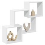 Dulap de perete, alb, 78x18x71 cm, lemn prelucrat GartenMobel Dekor