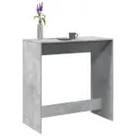 Masă de bar, gri beton, 102x50x103,5 cm, lemn prelucrat GartenMobel Dekor