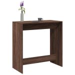 Masă de bar, stejar maro, 102x50x103,5 cm, lemn prelucrat GartenMobel Dekor