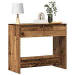 Masă consolă, lemn vechi, 89x41x76,5 cm, lemn prelucrat GartenMobel Dekor
