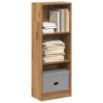 Bibliotecă, stejar artizanal, 40x24x109 cm, lemn prelucrat GartenMobel Dekor