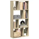 Bibliotecă, stejar sonoma, 60x20x120 cm, lemn prelucrat GartenMobel Dekor