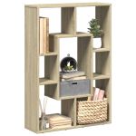 Bibliotecă, stejar sonoma, 63x20x90 cm, lemn prelucrat GartenMobel Dekor