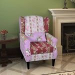 Fotoliu cu design petice, material textil  GartenMobel Dekor