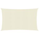 Pânză parasolar, crem, 6x7 m, HDPE, 160 g/m² GartenMobel Dekor