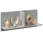Dulap de perete, gri beton, 70x16,5x30 cm, lemn prelucrat GartenMobel Dekor