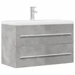 Dulap de chiuvetă stejar artizanal 80x38,5x48 cm lemn prelucrat GartenMobel Dekor