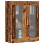 Dulap de perete suspendat, lemn vechi, 69,5x34x90 cm GartenMobel Dekor
