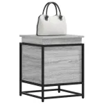 Cutie depozitare gri sonoma 40x40x51,5 cm lemn prelucrat GartenMobel Dekor