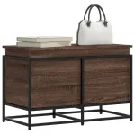 Cutie depozitare stejar maro 80x40x51,5 cm lemn prelucrat GartenMobel Dekor
