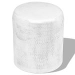 Scaun/Masă laterală din aluminiu bătut la ciocan, argintiu  GartenMobel Dekor