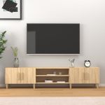 Comodă TV, stejar sonoma, 180x31,5x40 cm, lemn prelucrat GartenMobel Dekor