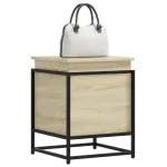 Cutie depozitare stejar sonoma 40x40x51,5cm lemn prelucrat GartenMobel Dekor