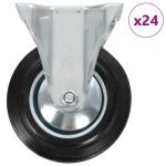 Roți fixe, 24 buc., 160 mm GartenMobel Dekor