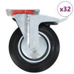 Roți pivotante, 32 buc., 200 mm GartenMobel Dekor